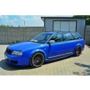 Seitenschweller Ansatz passend für Audi RS6 C5 Carbon Look