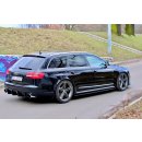 Seitenschweller Ansatz passend für Audi RS6 C6 Carbon Look