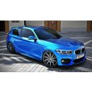 Seitenschweller Ansatz passend für BMW 1er F20/F21 M-Power Facelift Carbon Look