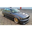 Seitenschweller Ansatz passend für BMW 3er E46 M Paket COUPE Carbon Look