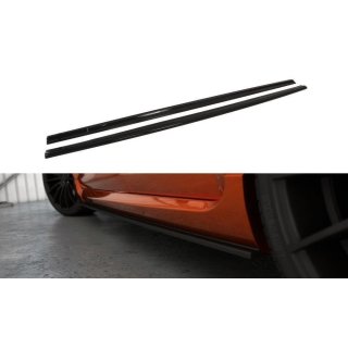 Seitenschweller Ansatz passend für Ford Focus ST Mk2 FL Carbon Look