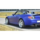 Seitenschweller Ansatz passend für HONDA S2000 schwarz matt