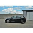 Seitenschweller Ansatz passend für SEAT LEON III CUPRA / FR schwarz matt