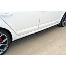 Seitenschweller Ansatz passend für Skoda Octavia RS Mk3 / Mk3 FL Hatchback / Kombi Carbon Look