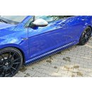 Seitenschweller Ansatz passend für VW GOLF 7 R HATCHBACK & Kombi Carbon Look