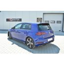 Seitenschweller Ansatz passend für VW GOLF 7 R Facelift Carbon Look