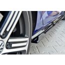 Seitenschweller Ansatz passend für VW GOLF 7 R Facelift Carbon Look