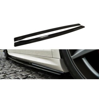 Seitenschweller Ansatz passend für VW Passat CC R36 RLINE (vor Facelift) Carbon Look