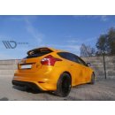 Diffusor Heck Ansatz passend für RS2015 LOOK FORD FOCUS MK3 ST (vor Facelift) Carbon Look