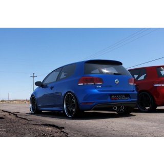 Heckschürze passend für VW Golf V R32 Look für VW Golf VI GTI schwarz matt