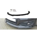 Front Ansatz V.1 passend für Audi S3 8P FL schwarz matt