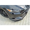 Front Ansatz passend für Ford Mustang GT Mk6 schwarz Hochglanz