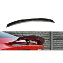 Spoiler CAP passend für AUDI A7 S-LINE (FACELIFT) schwarz Hochglanz