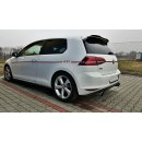 Spoiler CAP passend für VW GOLF Mk7 R/ GTI schwarz Hochglanz