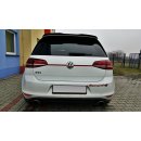 Spoiler CAP passend für VW GOLF Mk7 R/ GTI schwarz Hochglanz