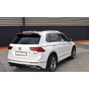 Spoiler CAP passend für Vw Tiguan Mk2 R-Line Carbon Look