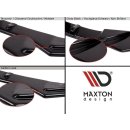 HECK SEITE Spoiler CAP passend für OPEL ASTRA H (FOR OPC / VXR) schwarz matt