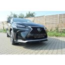 Nebelleuchten Abdeckung Lexus NX Mk1 schwarz Hochglanz