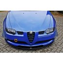 Front Ansatz passend für ALFA ROMEO 147 GTA schwarz Hochglanz