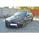 Front Ansatz V.2 passend für ALFA ROMEO 159 schwarz Hochglanz