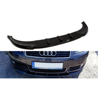 Front Ansatz passend für AUDI A3 8P (vor Facelift) 2003-2005 schwarz Hochglanz