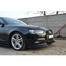 Front Diffuser V.2 Audi A4 B8 FL schwarz Hochglanz