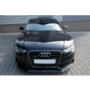 Front Ansatz V.1 passend für Audi S5 / A5 S-Line 8T FL schwarz Hochglanz