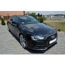 Front Ansatz V.2 passend für Audi S5 / A5 S-Line 8T FL schwarz Hochglanz