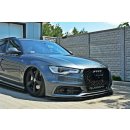 Front Ansatz V.1 passend für Audi S6 / A6 S-Line C7 Carbon Look