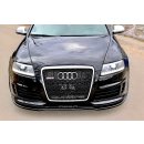 Front Ansatz passend für AUDI RS6 C6 Carbon Look