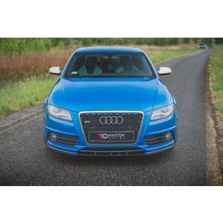 Front Ansatz passend für Audi S4 / A4 S-Line B8  Carbon Look