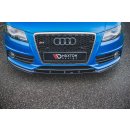 Front Ansatz passend für Audi S4 / A4 S-Line B8  Carbon Look