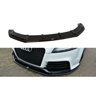 Front Ansatz V.1 passend für Audi TT RS 8J schwarz Hochglanz