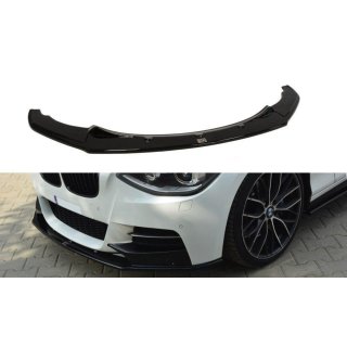 Front Ansatz passend für BMW 1er F20/F21 M-Power (vor Facelift) Carbon Look