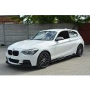 Front Ansatz passend für BMW 1er F20/F21 M-Power (vor Facelift) Carbon Look