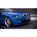 Front Ansatz passend für BMW 3er E46 COMPACT Carbon Look