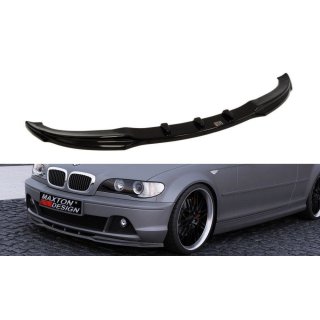 Front Ansatz passend für BMW 3er E46 COUPE Facelift Carbon Look