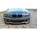 Front Ansatz passend für BMW 3er E46 M Paket COUPE Carbon Look