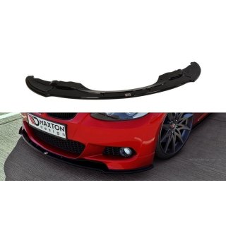 Front Ansatz passend für BMW 3er E92 M Paket vor Facelift schwarz matt