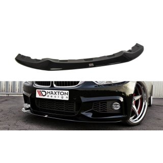 Front Ansatz V.2 passend für BMW 4er F32 M Paket (GTS-look) schwarz Hochglanz