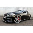 Front Ansatz V.2 passend für BMW 4er F32 M Paket (GTS-look) schwarz Hochglanz