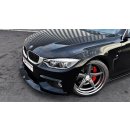 Front Ansatz V.2 passend für BMW 4er F32 M Paket (GTS-look) schwarz Hochglanz