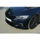 Front Ansatz V.1 passend für BMW 4er F32 M Paket schwarz matt