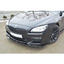 Front Ansatz passend für BMW 6er Gran Coupé M Paket Carbon Look