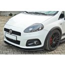 Front Ansatz V.2 passend für FIAT GRANDE PUNTO ABARTH schwarz matt