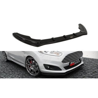 Front Ansatz passend für Ford Fiesta Mk7 FL Carbon Look