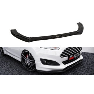 Front Ansatz passend für Ford Fiesta ST-Line Mk7 FL Carbon Look