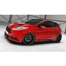 Front Ansatz V.3 passend für Ford Fiesta ST Mk7 FL schwarz matt