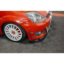 Front Ansatz V.1 passend für Ford Fiesta ST Mk6 schwarz matt