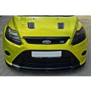 Front Ansatz V.2 passend für Ford Focus RS Mk2 schwarz Hochglanz